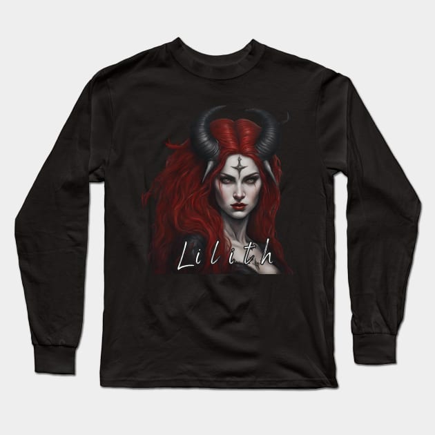 Lilith # 001 Long Sleeve T-Shirt by yzbn_king
